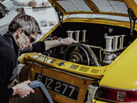 The Classic Motor Company - 1968 Porsche 911 Race Car Yellow 11835003 - 2024 04 05 Muguello Race